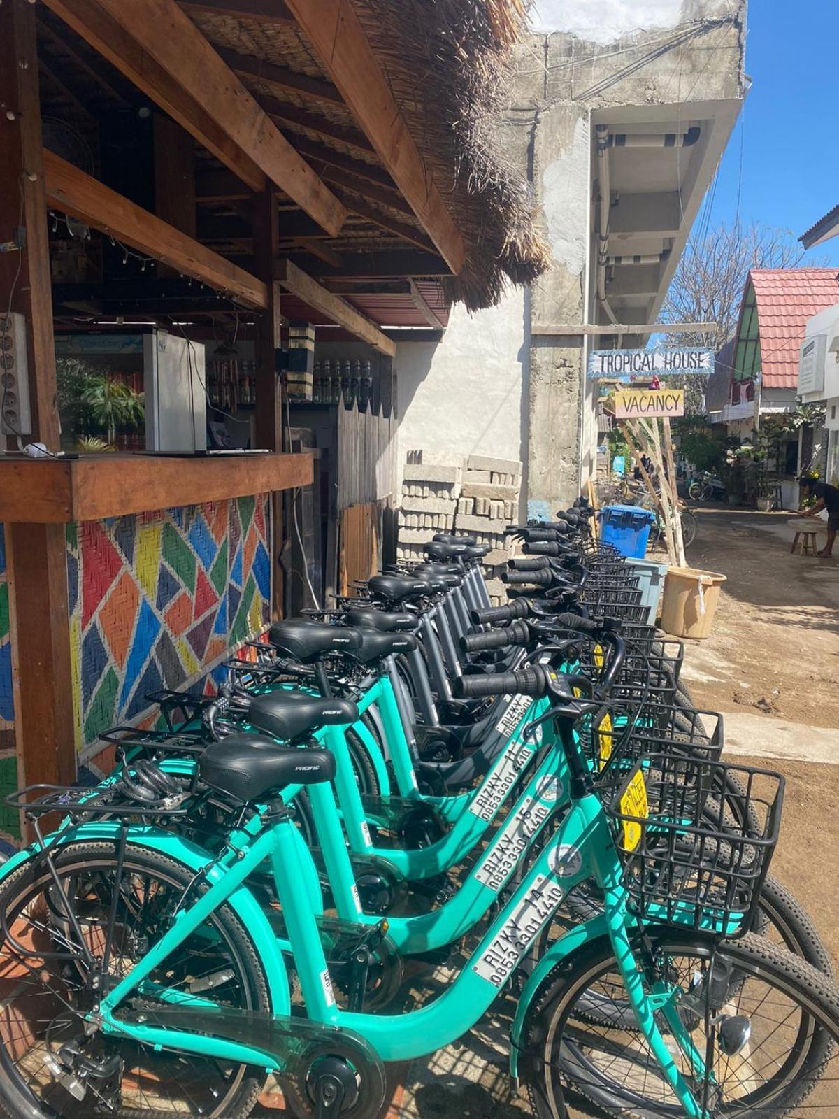 Tropical House Bungalows Gili Trawangan Eksteriør billede